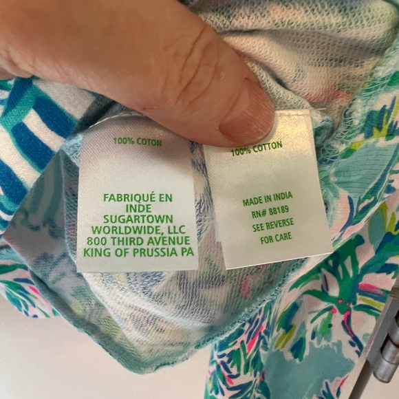 Lilly Pulitzer Jansen Long Sleeve Sweatshirt - Picture 8 of 9